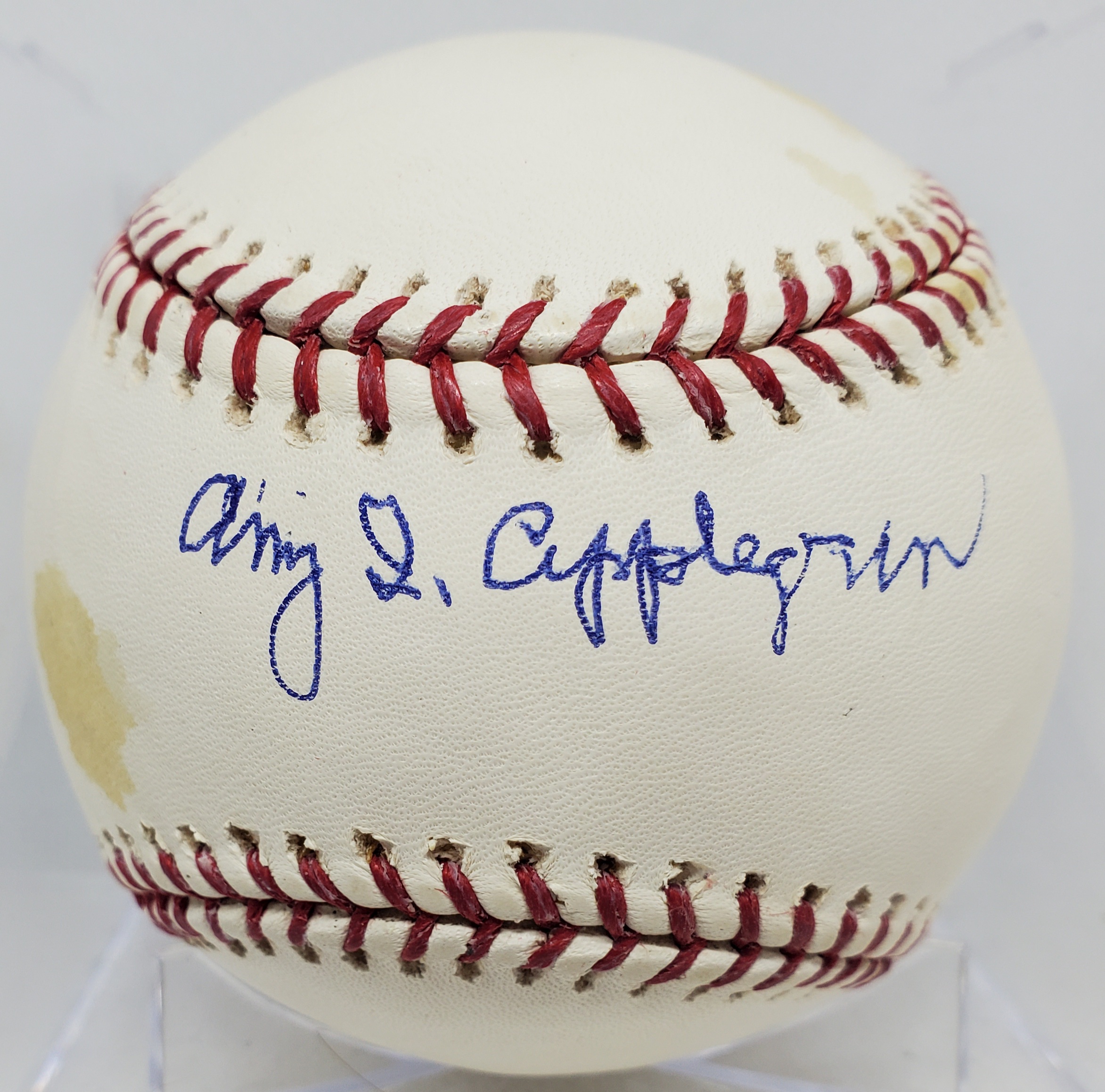Greg Luzinski 1980 WSC JSA COA Autograph Major League OML Signed Baseball
